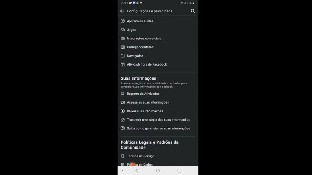 Como ver todas atividades e posts antigos do seu perfil no facebook 1