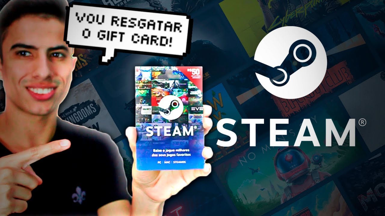 Como colocar gift card no steam 11