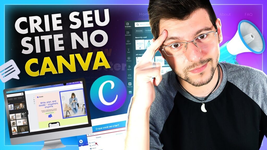 Como fazer landing page no canva 1