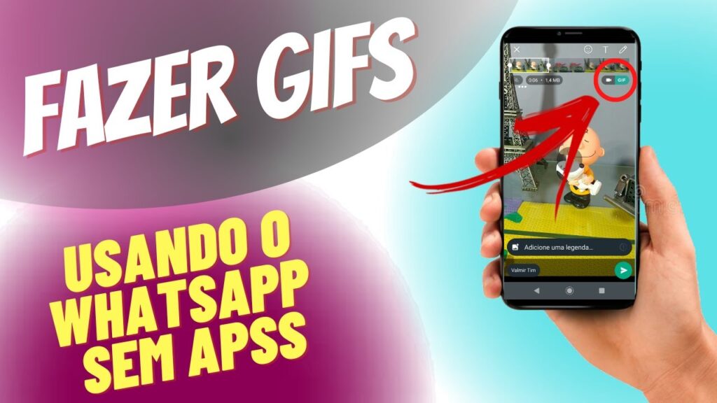 Como fazer gif para whatsapp sem baixar aplicativo 1