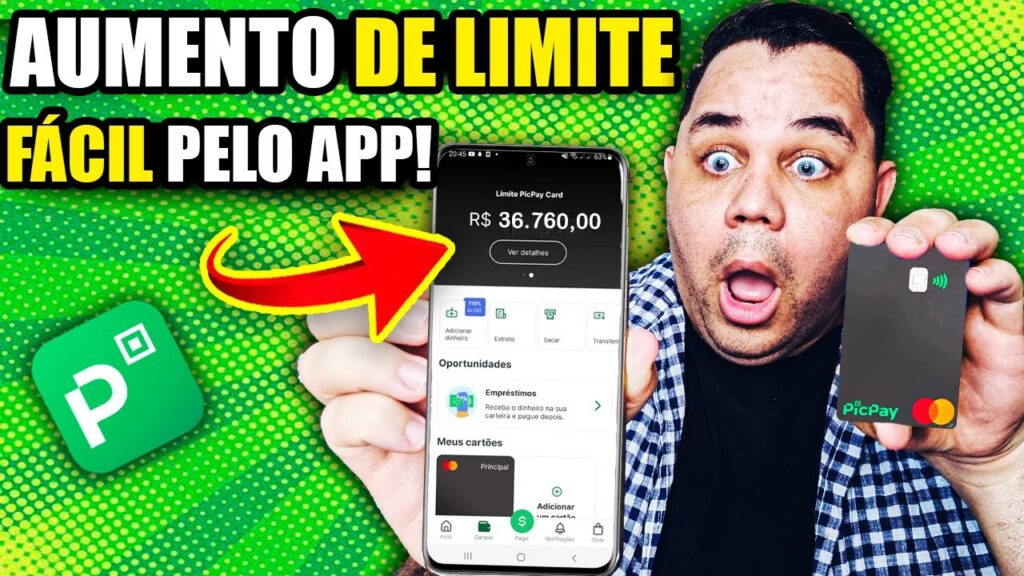 Como aumentar o limite do picpay pelo aplicativo 1