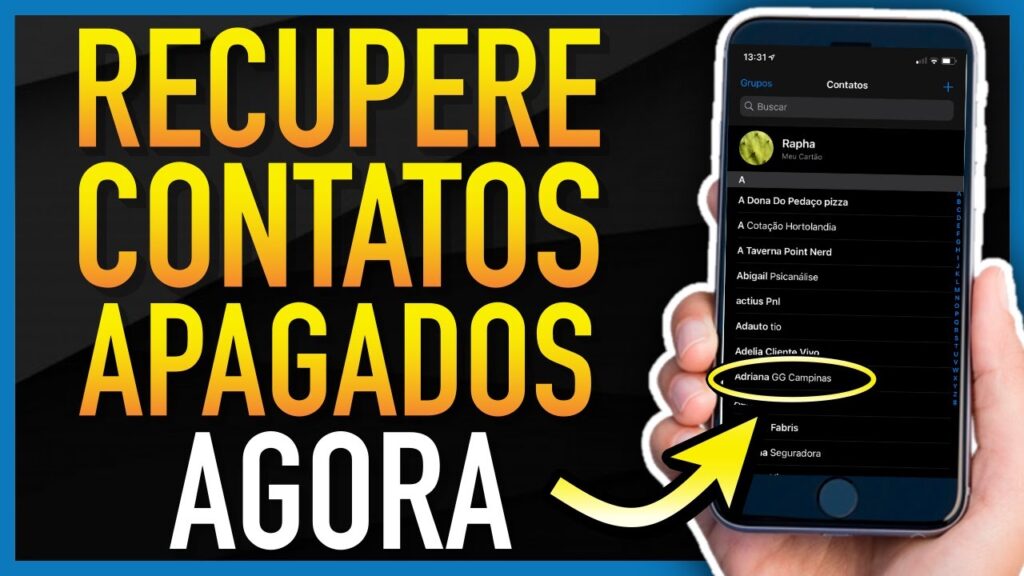 Como recuperar contatos apagados do celular iphone e android edmobile 1