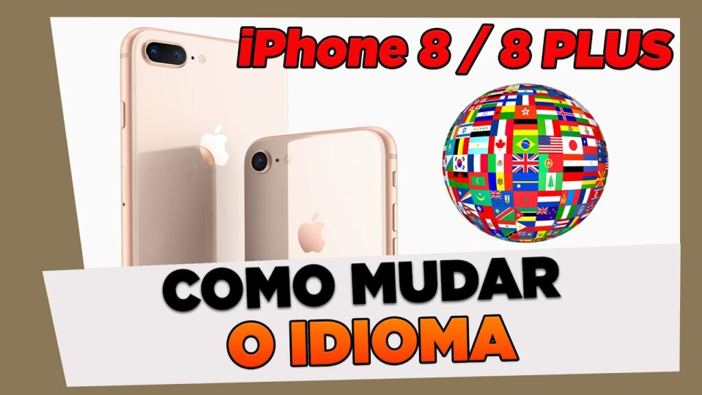Como colocar o idioma do iphone 8 em portugues 1