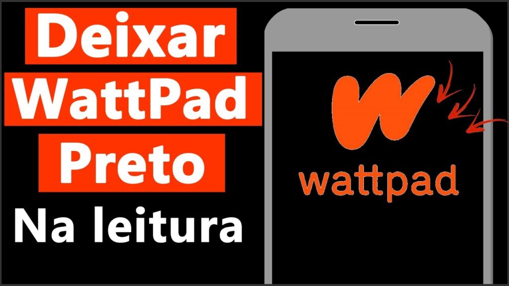 Como deixar o wattpad no modo escuro 1