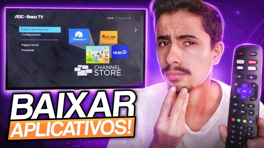 Como baixar e instalar aplicativos na smart tv da aoc 1