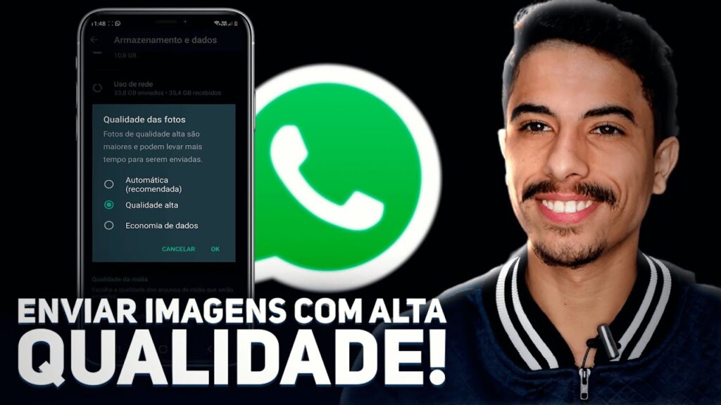 Como mandar imagens de alta qualidade no whatsapp 1