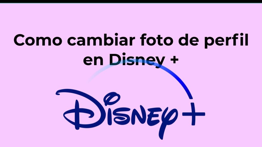 Como alterar a foto de perfil no disney 1