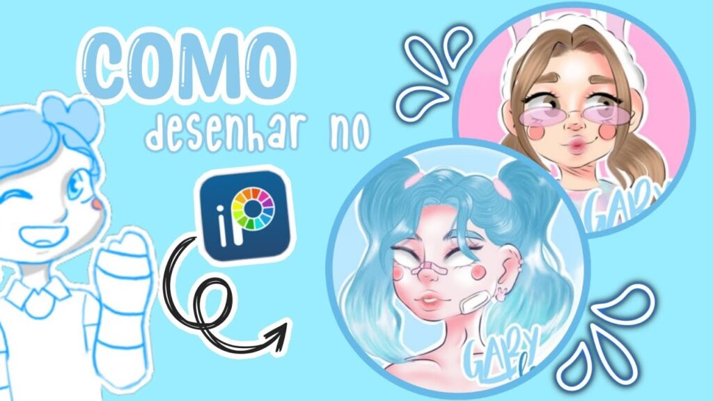 Como usar o ibis paint x no celular para fazer e editar desenhos 1
