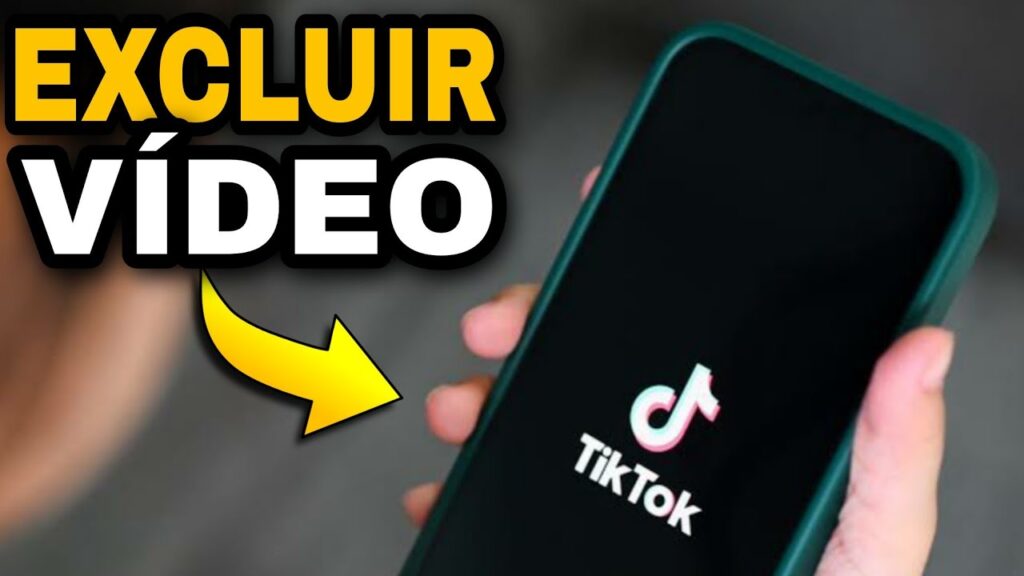 Como apagar video do tiktok 1
