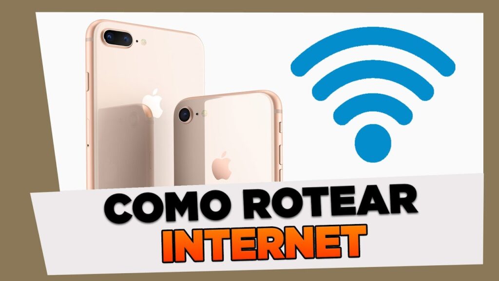 Como usar o iphone 8 Como roteador wi fi e compartilhar internet 1