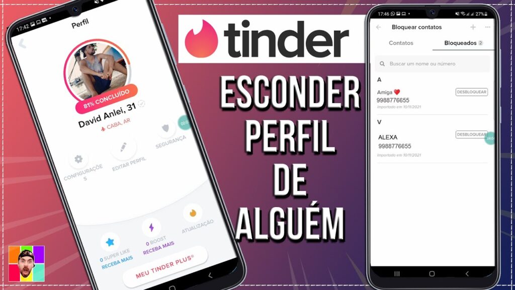 Como ocultar seu perfil do tinder para amigos do facebook 1