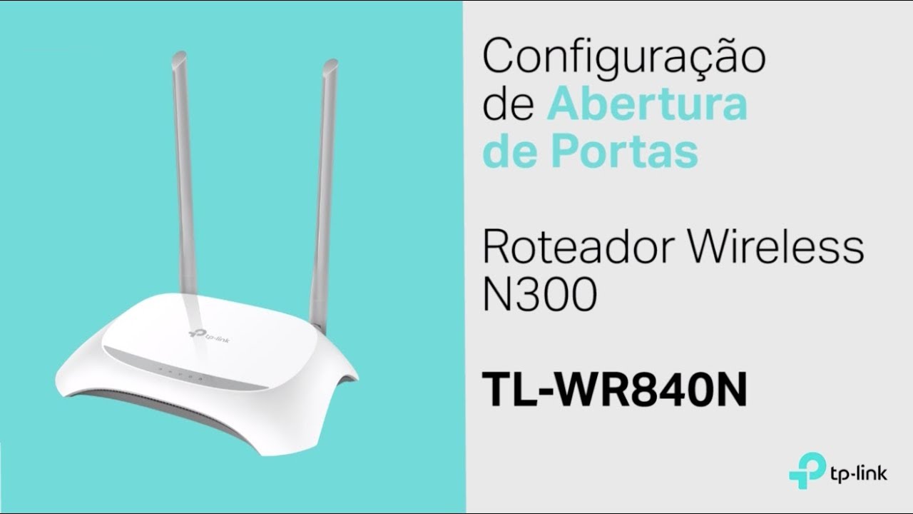 Como liberar portas no roteador da tp link 1