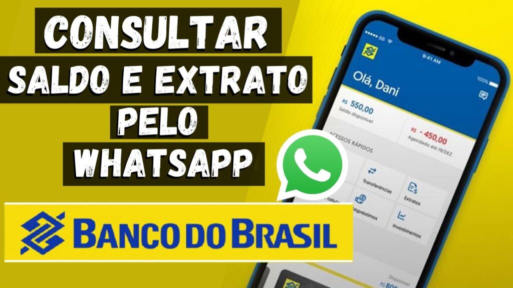 Como consultar o saldo no banco do brasil bb pelo celular 1
