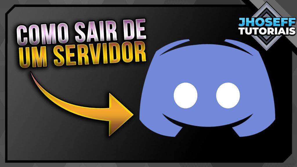Como sair de um servidor no discord 1