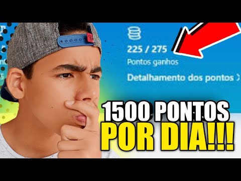 Como ganhar pontos no microsoft rewards 1