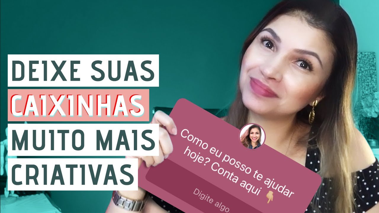 Como colocar caixinha de perguntas colorida no instagram edapps 7