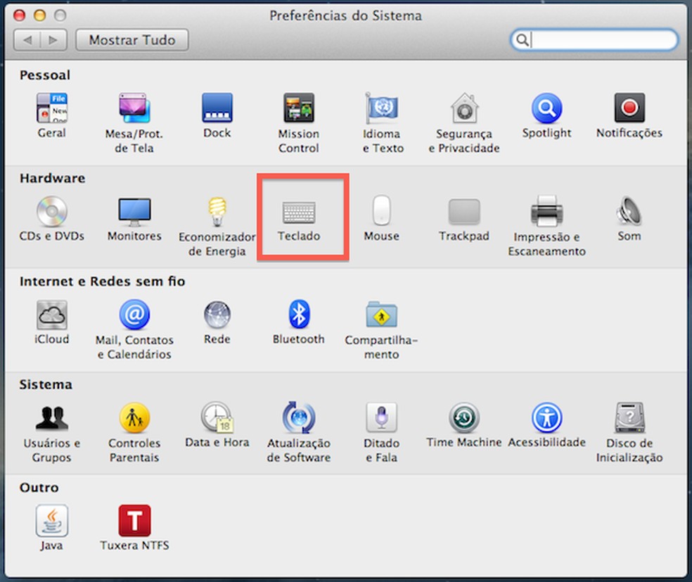 Como criar atalhos personalizados para itens do menu do mac os x 1