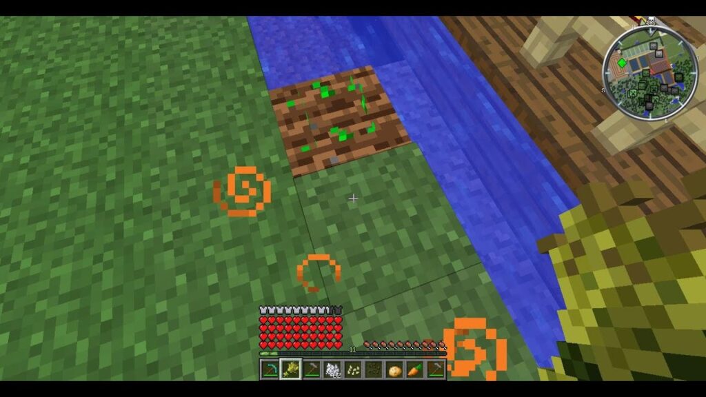 Como plantar trigo no minecraft 1