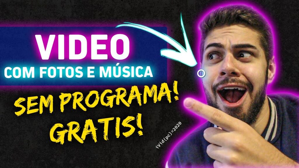 Como criar video com fotos online 1