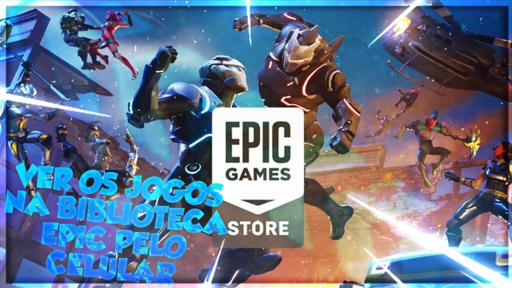Como ver a biblioteca da epic games no celular 1