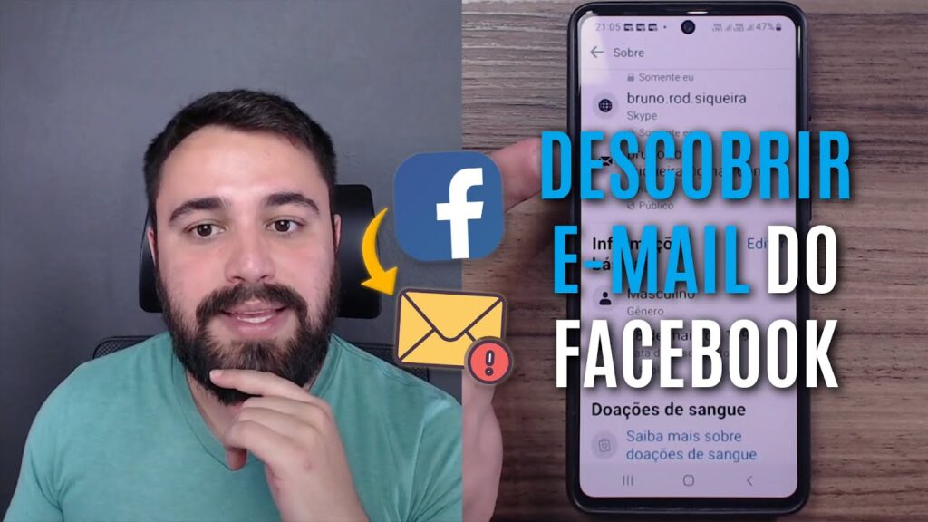 Como descobrir seu login ou e mail de cadastro do facebook 1