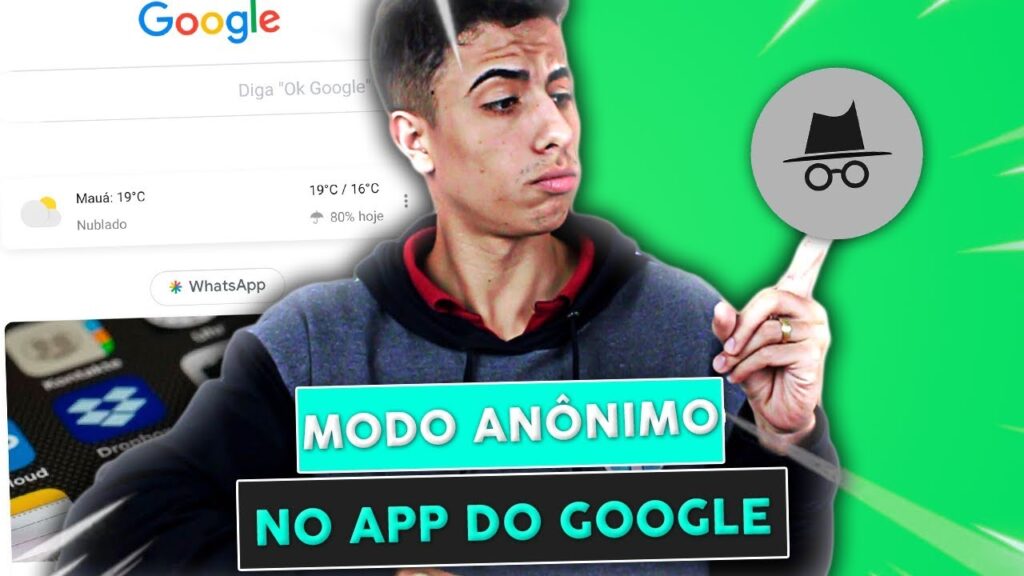 Como ativar a pesquisa anonima no app do google 1