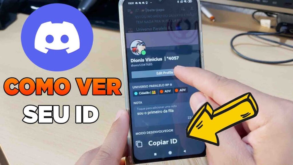 Como saber o id do celular 1