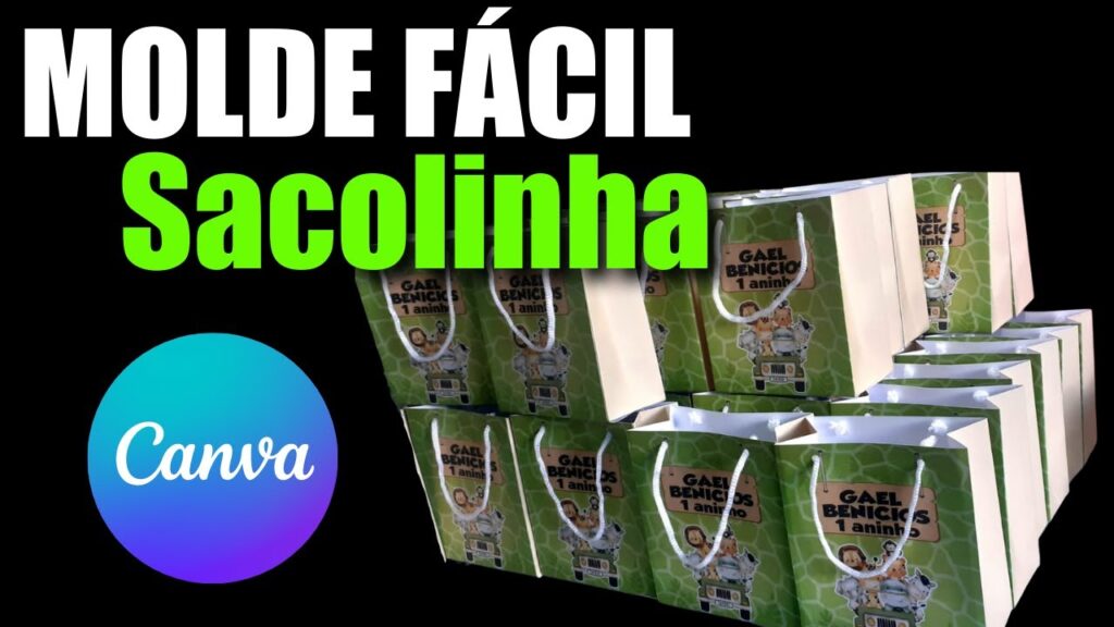 Como fazer ecobag personalizada usando o canva 1