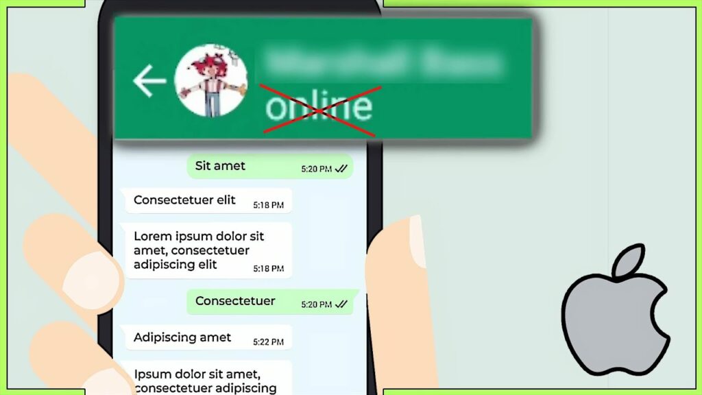 Como tirar o online do whatsapp no iphone 1