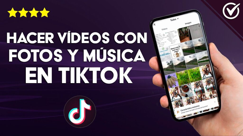 Como fazer video com fotos no tiktok edapps 1