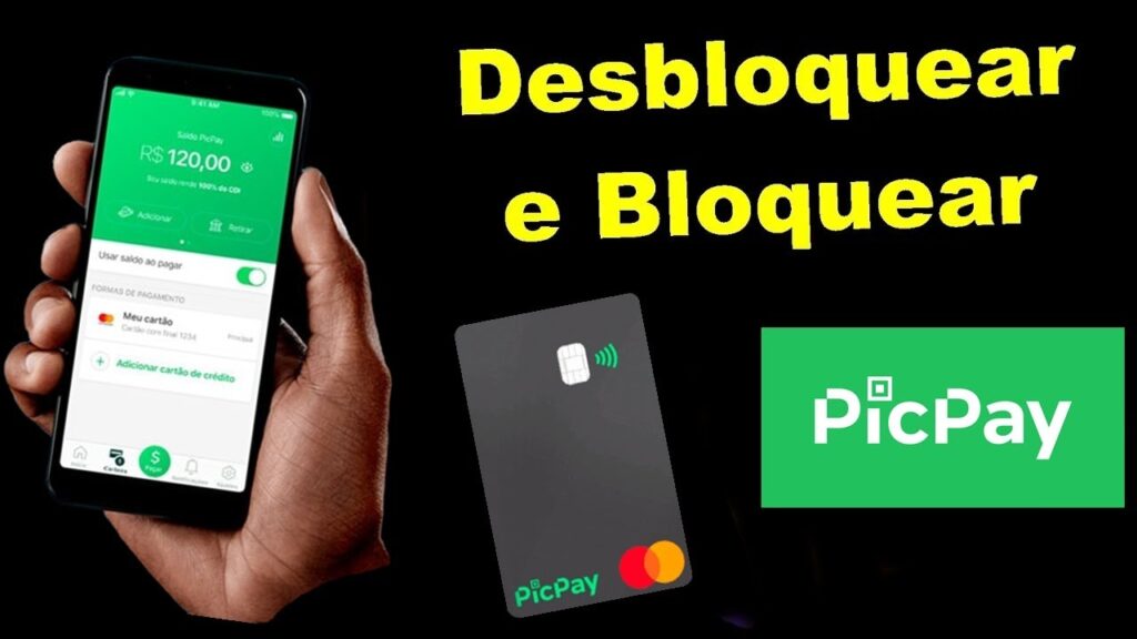 Como desbloquear o cartao picpay no aplicativo pelo celular 1