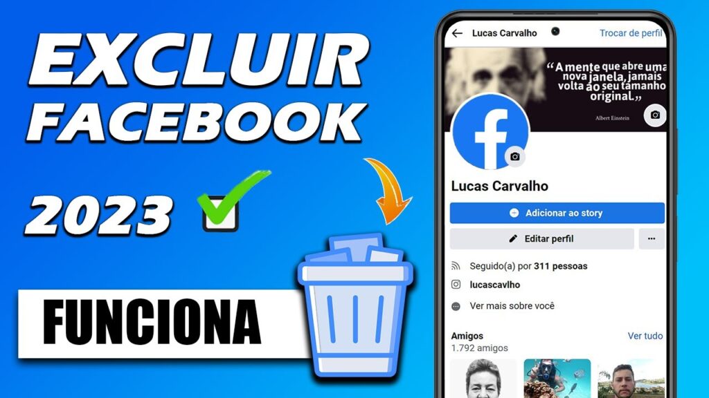 Como excluir conta do facebook 1