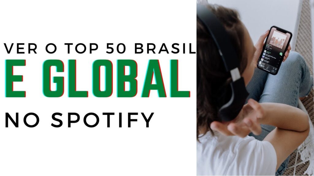 Como ver top 50 do spotify brasil e global pelo celular 1