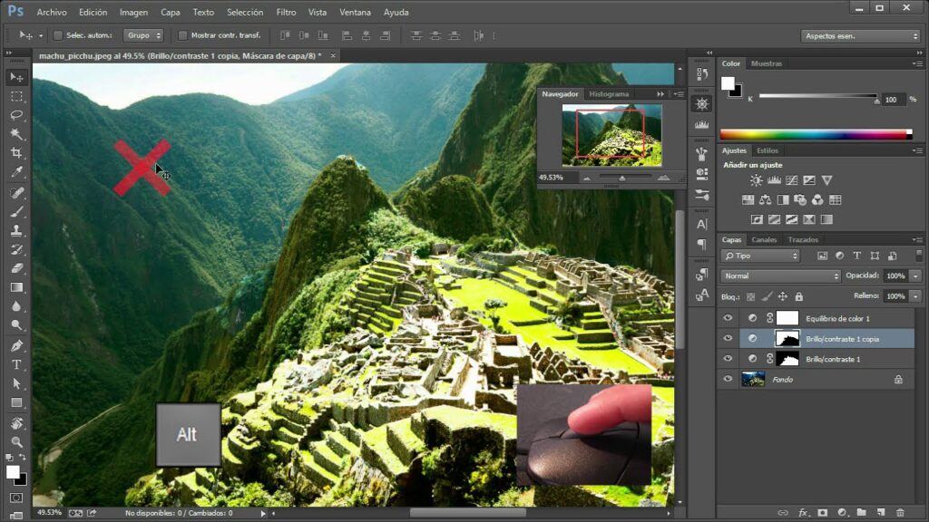 Como dar zoom no photoshop edsoftwares 1