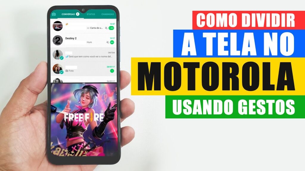 Como usar dois aplicativos ao mesmo tempo em celular da motorola 1