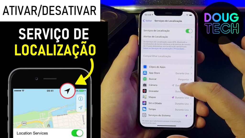 Como desativar a localizacao do iphone ios edmobile 1