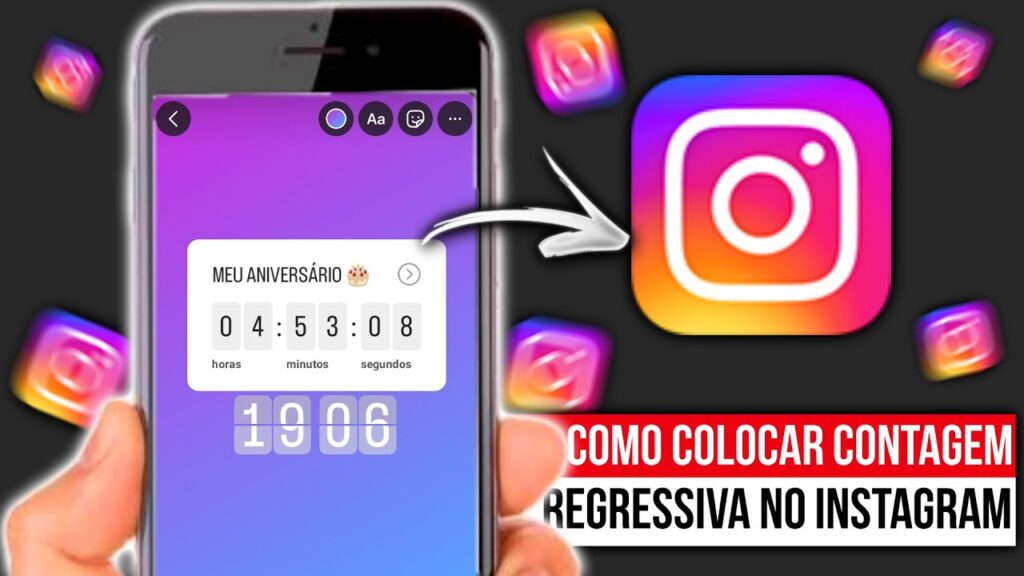 Como colocar contagem regressiva no instagram 1