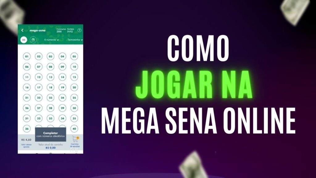 Como apostar na mega da virada pelo celular 1