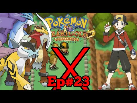 Como capturar os caes lendarios de pokemon soul silver e heart gold 1