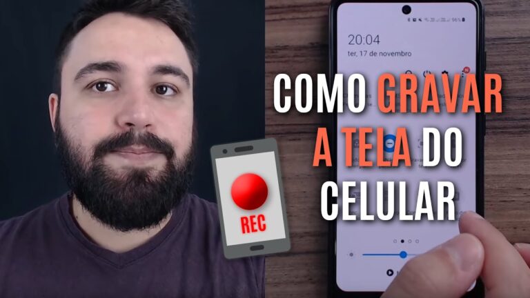 Como gravar a tela do celular android em video