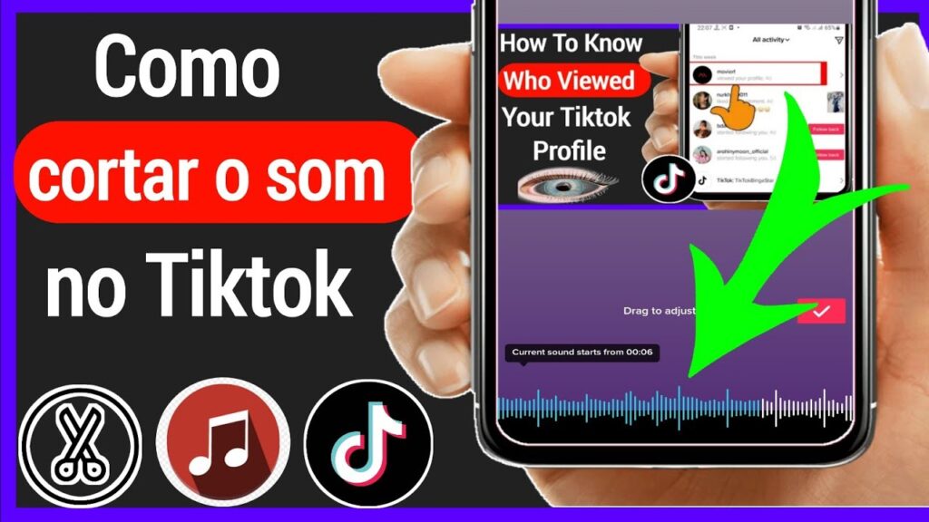 Como cortar audio do tiktok veja tutorial 1