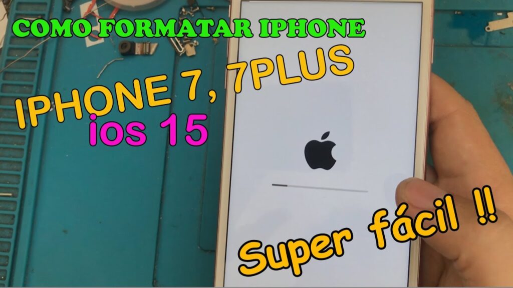 Como formatar iphone 7 e resetar para as configuracoes de fabrica 1