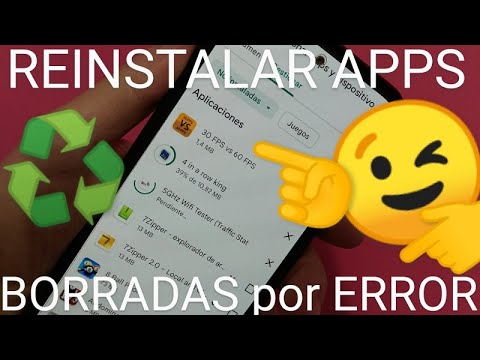 Como ver apps desinstalados no android e recupera los 10