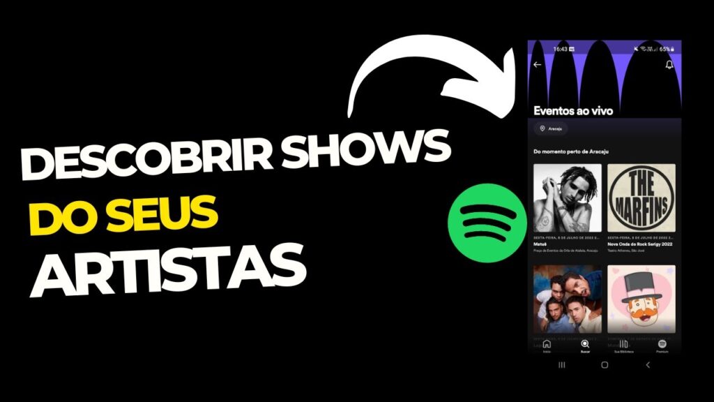 Como descobrir shows dos seus artistas favoritos pelo spotify 1
