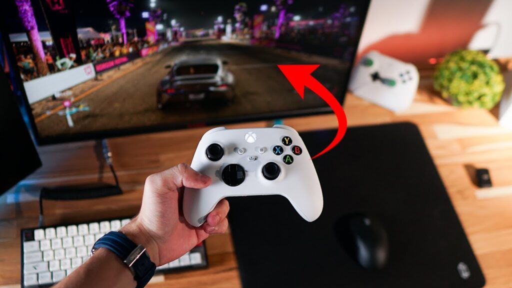 Como usar o xbox series s em um setup gamer 1