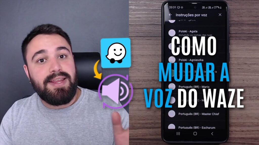 Como ativar o comando de voz do waze 1