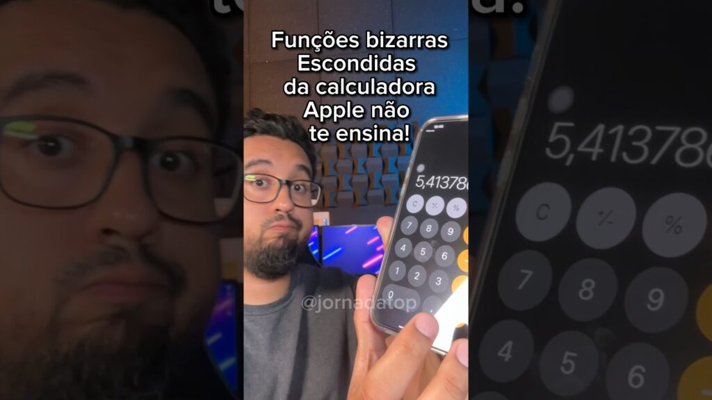 Como ver o historico da calculadora do iphone ios edapps 1