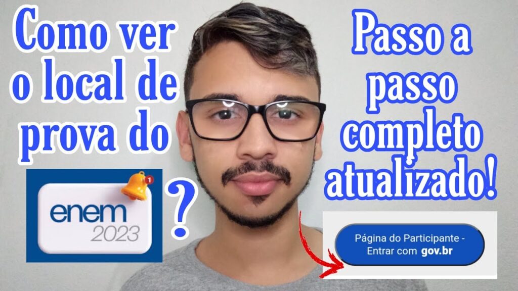 Como consultar o local de prova do enem 2022 1