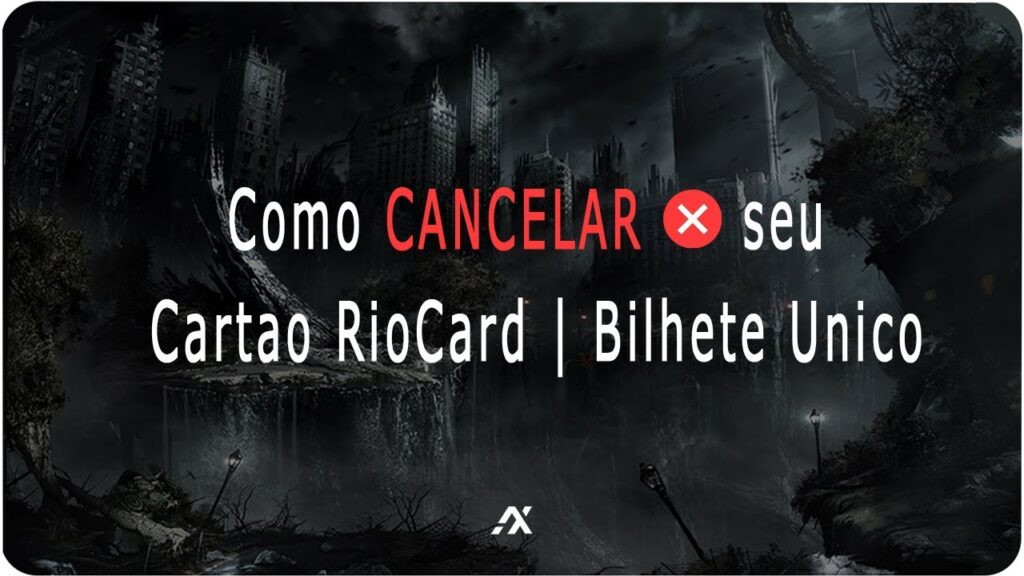 Como cancelar o riocard pela internet 1