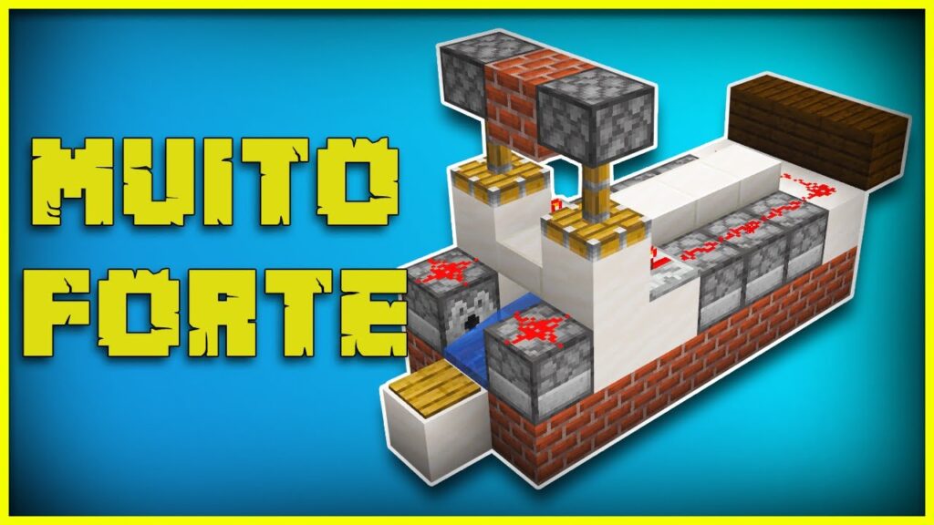Como fazer um canhao no minecraft 1